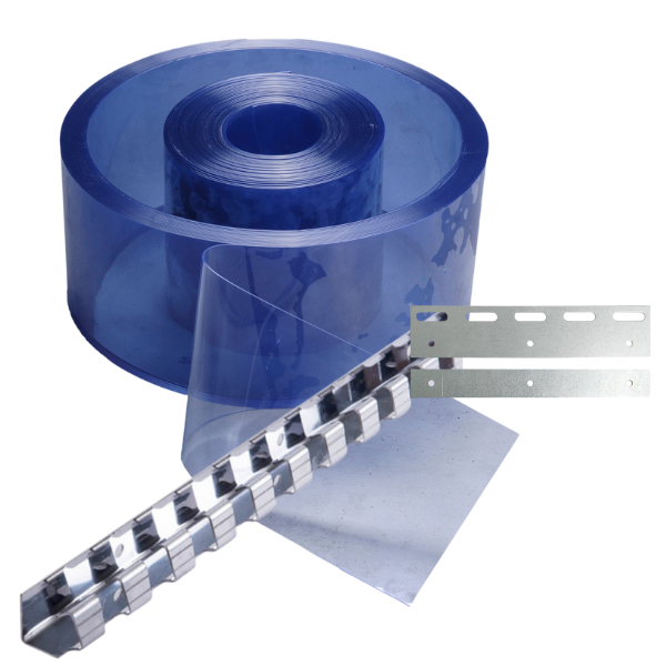 Rideaux à bandes en PVC