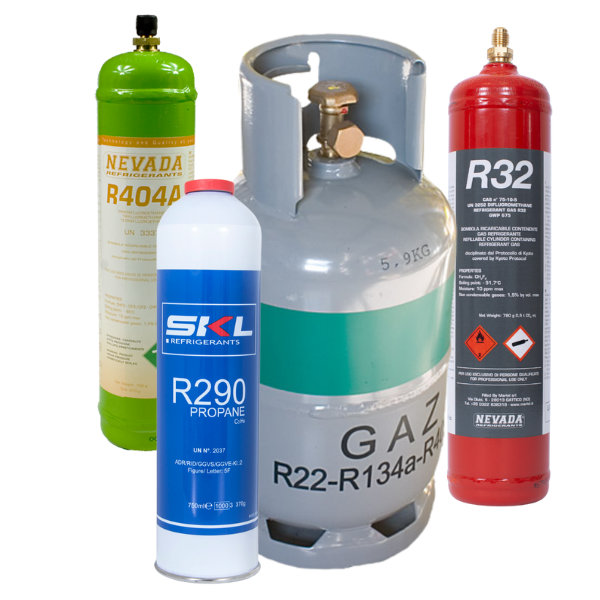 Réfrigérants, gaz, fréons