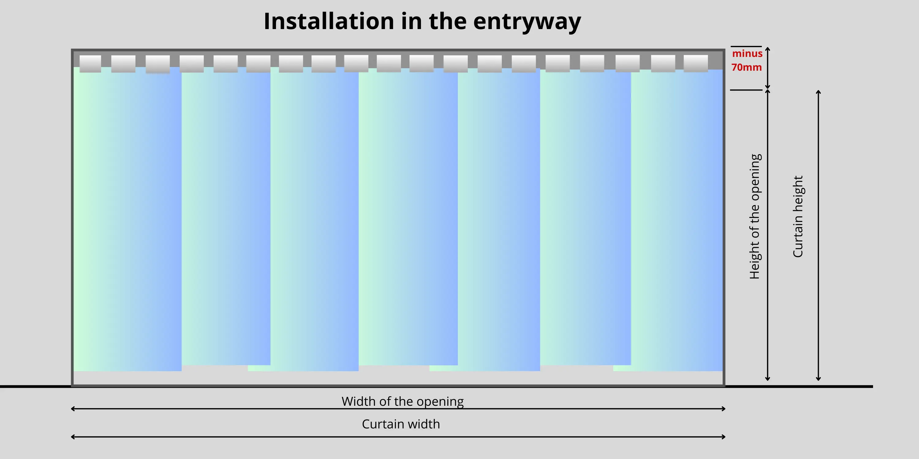 Installation in the entryway
