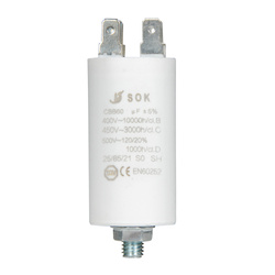 Motor run capacitor 10 µF/450V