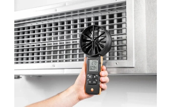 Anémomètre Testo 417 avec manches de mesure