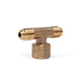 Branch tee M1/4"SAE x F1/8"NPT xM1/4"SAE