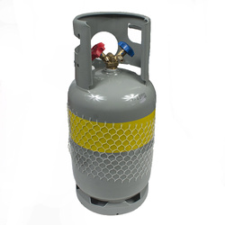 Two-valve cylinder for recovery of refrigerants 12 kg