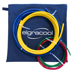 Pipe bending rod + codura carrying bag set