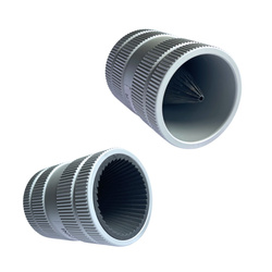 Aluminum deburrer for pipe processing CH-209A