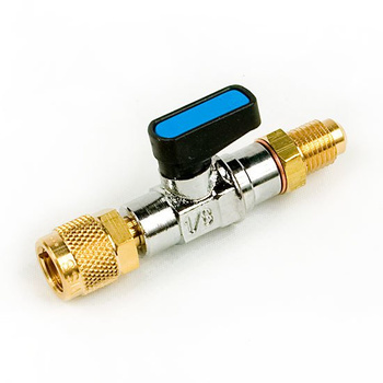 Robinet à boisseau sphérique REFCO CA-1/2"-20UNF-B Bleu