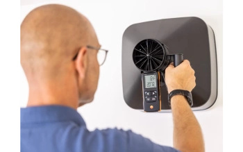 Anémomètre Testo 417 avec manches de mesure