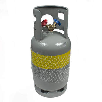 Cylindre à deux vannes pour la récupération du fluide frigorigène 27 kg