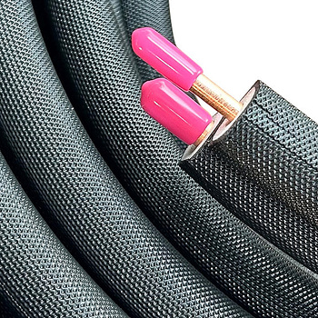 Tube double en cuivre avec revêtement noir 1/4" -1/2"