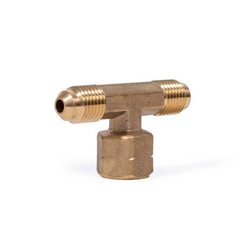 T-Stück M1/4"SAE x F1/8"NPT xM1/4"SAE