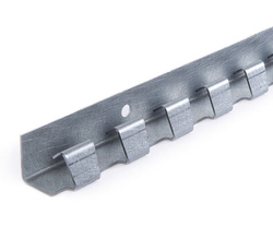 Rail de crête / support de film pvc 1,0 m galvanisé