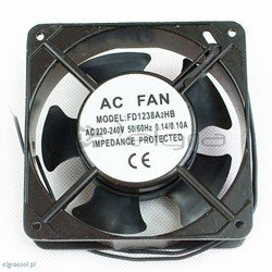 Axial fan 120x120x38 HBL