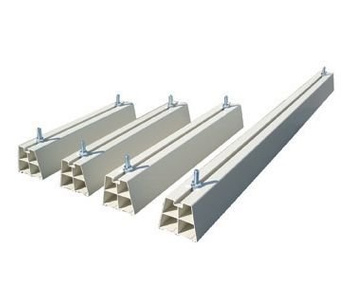 Support de sol pour unité PVC 45 cm