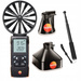 Testo 417 Windmessgerät mit Messhülsen