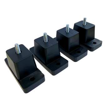 Antivibrationsbasis für Außengeräte – 4er-Set