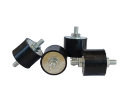 KLIMAANLAGEN-DÄMPFER –Klimaanlagen-Dämpfer – zylindrische Anti-Vibrations-Füße 30×Ø40 mm