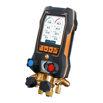 Elektroniczna oprawa zaworowa TESTO 558s Smart Vacuum