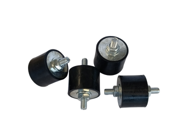 Amortyzator cylindryczny, stopka antywibracyjna 30×Ø40 mm (4szt)
