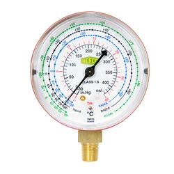 Pressure gauge REFCO M2-500 DS R407C/R134A/R404A