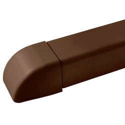 Wall-Mounted Angular End Piece 0808TT-M