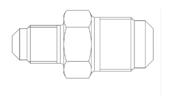 Reduziernippel 5/8"x3/8"  7120/35 / UR2-106