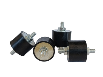 Air conditioner damper – cylindrical anti-vibration foot 30ר40 mm
