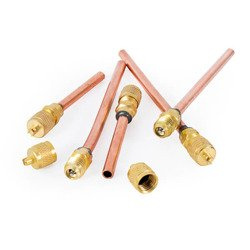 Valve de service Schrader AVX-6/100mm