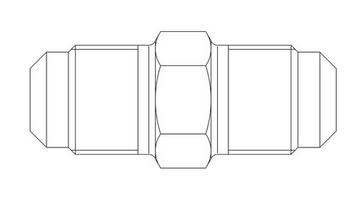 Embout 2 x 5/8" 7110/5 / U2-10
