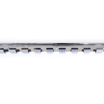 Strip curtain hanger 1.25 m stainless steel