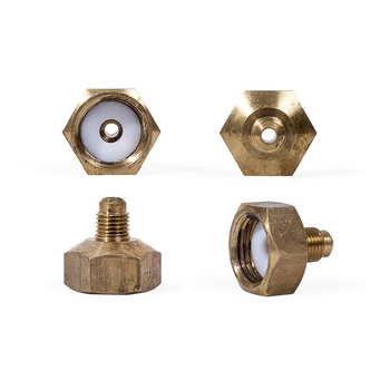 Réduction pour cylindre 1/4 "x W21.8-14 avec filetage à gauche