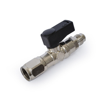 Valve for cylinders R32 1/2" ACME F x 1/4" SAE M
