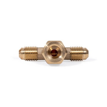 Pièce en T M1/4 "SAE x F1/8 "NPT xM1/4 "SAE 