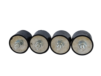 Amortyzator cylindryczny, stopka antywibracyjna 30×Ø40 mm (4szt)