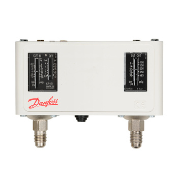 Danfoss double pressostat KP15 060-124166 LP/HP auto reset